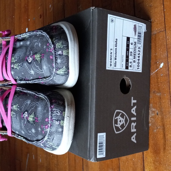 Ariat× Western Aloha W 8.5 Shoes - Picture 16 of 16